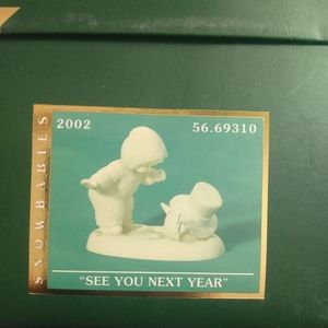 Snowbabies Dept56 Brand New